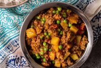 Flavorful Keema Matar