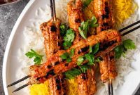 Savory Persian Ground Chicken Kebab