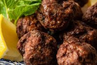 Authentic Pan-Fried Greek Lamb Keftedes