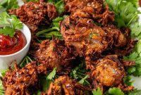 Crispy Golden Onion Pakora