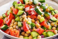 Vibrant Shirazi Chickpea Salad