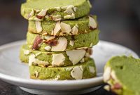 Japanese Matcha Shortbread Cookies