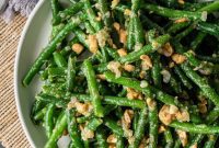 Sesame Garlic Green Beans