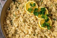 Lemony Greek Rice Pilaf