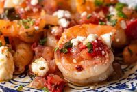 Sizzling Feta Shrimp Bake