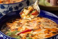 Fragrant Thai Coconut Chicken Soup