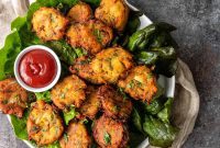 Golden Crispy Potato Pakora