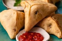 Spiced Lebanese Meat Fatayer Hand Pies
