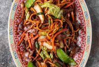 Wok-Tossed Beef Lo Mein