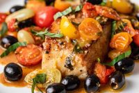 Flavorful Mediterranean Pan-Seared Cod