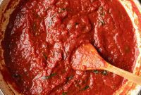 Hearty Vegetarian Pasta Sauce