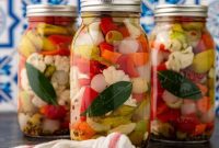 Crisp and Tangy Homemade Giardiniera