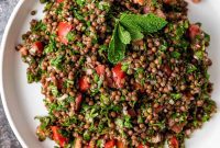 Vibrant Lentil Tabbouleh