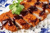 Golden Crispy Pork Tonkatsu