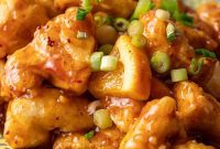 Zesty Glazed Orange Chicken