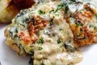 Indulgent Creamy Chicken Florentine