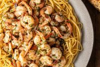 Garlic Butter Shrimp Pasta