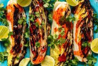 Sweet Chili Glazed Grilled Cabbage