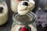 Zesty Creamy Lemon Posset