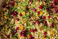 Aromatic Za’atar Couscous and Vibrant Market Vegetables