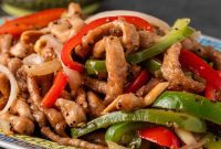 Zesty Black Pepper Pork Stir-Fry