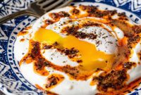 Çilbir Poached Eggs Over Garlicky Yogurt