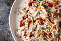 Çerkez Tavuğu: Creamy Circassian Walnut Chicken Salad
