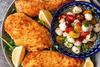 Golden Crispy Chicken Milanese