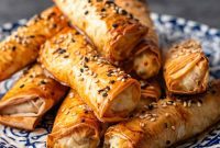 Golden Feta Börek Rolls