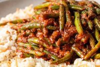 Hearty Tomato and Green Bean Stew