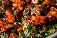 Fragrant Thai Basil Chicken