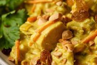 Rich Peanut Chicken Curry
