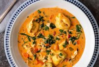 Rustic Tuscan Tortellini Soup