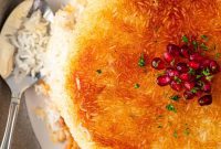 Golden Crispy Persian Tahdig