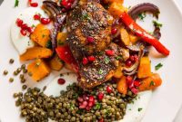 Fragrant Moroccan Chicken and Lentils