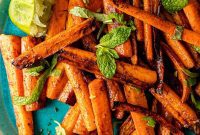 Moroccan Spiced Roasted Carrots