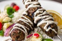 Flavorful Kefta Beef Skewers