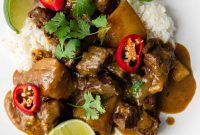 Velvety Coconut Beef Curry