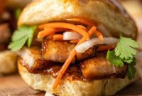 Crispy Pork Belly Slider Bites
