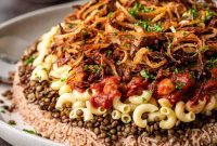 Authentic Homemade Egyptian Koshari