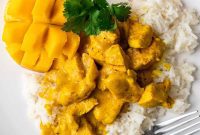 Sun-Kissed Mango Chicken Curry