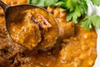 Slow-Simmered Lamb and Lentil Curry
