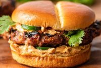 Thai Satay Burger