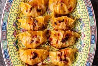 Golden Pan-Fried Pork Dumplings