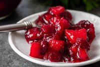 Zingy Cranberry Apple Chutney