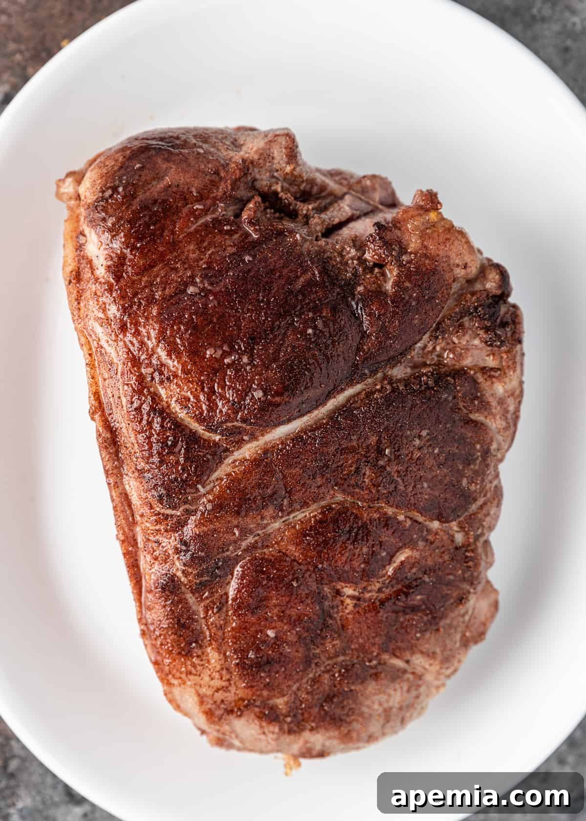 pork on a platter