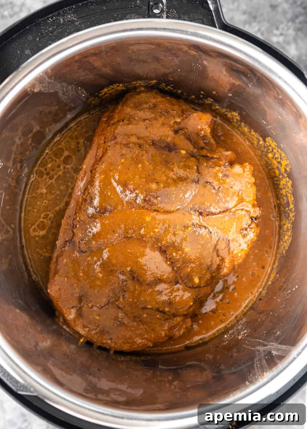 pork cooked in instant pot
