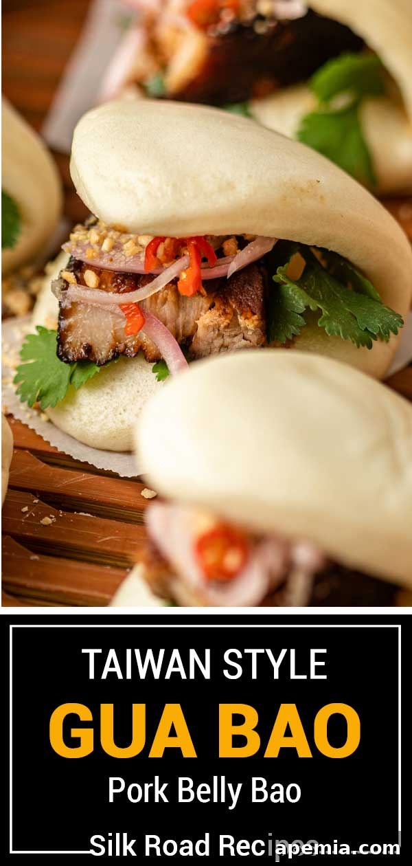 titled image (and shown): taiwan style gua bao pork belly bao