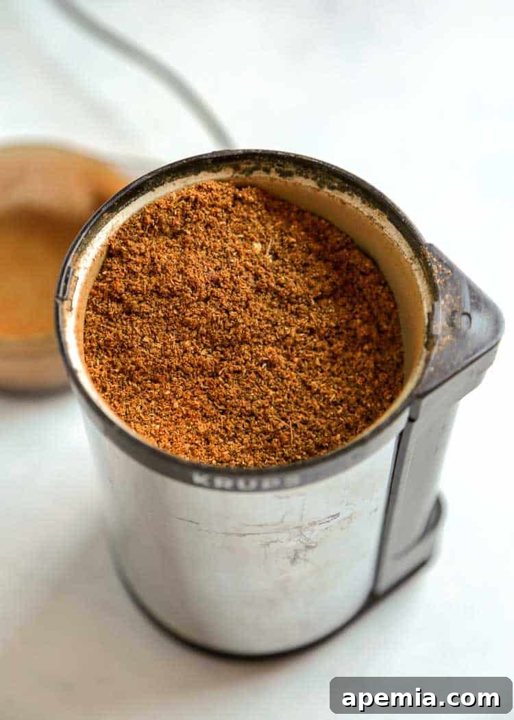 ready to use Malaysian Curry Powder in a container