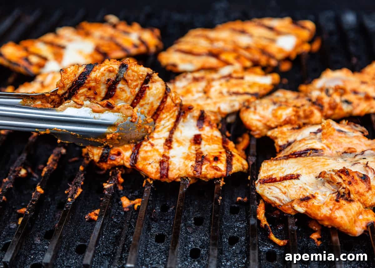 Fragrant Thai Curry Grilled Chicken 4 thai grilled curry chicken on a grill
